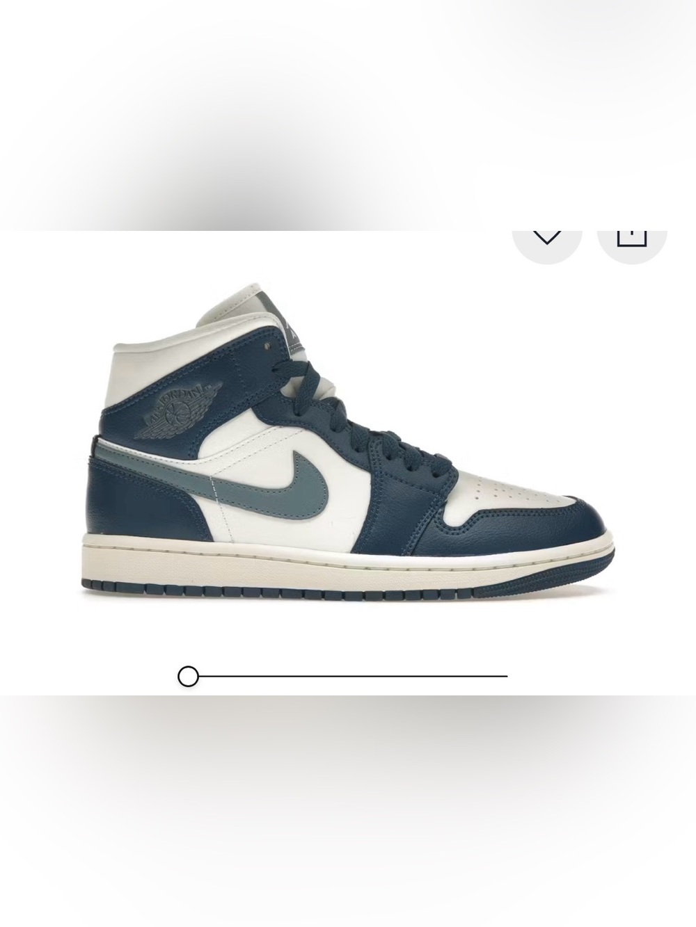 Nike Air Jordan’s 1 Mid in French Blue